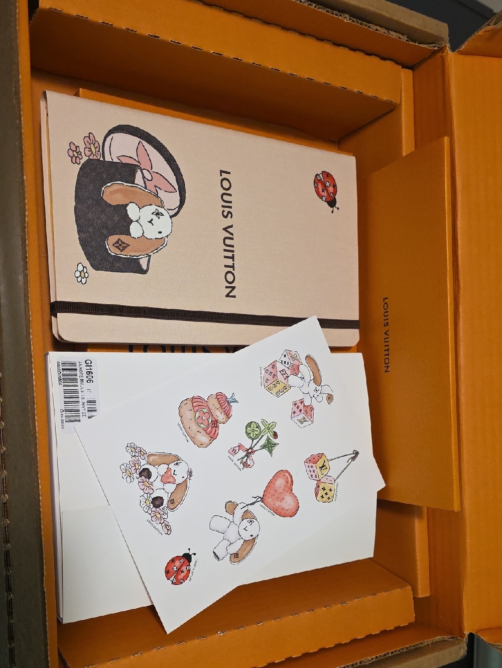 Louis Vuitton 2026 Mothers Day Jane Notebook With Sticker Set - Picture 3 of 10